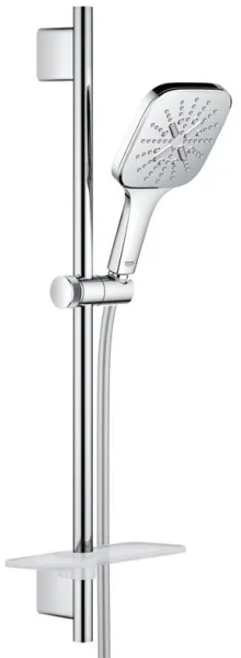 Grohe Rainshower SmartActive 130 Cube suihkusetti, 3 suihkutyypit, kromi