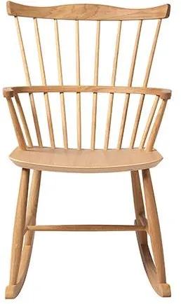 FDB Kalusteet - J52G Keinutuoli - Tammi luonnollinen