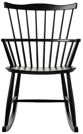 FDB Kalusteet - J52G Keinutuoli - Musta