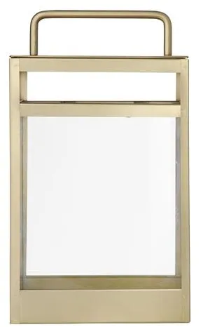 Cozy Living Pure Nordic Keskikokoinen Lyhty Matta Kulta