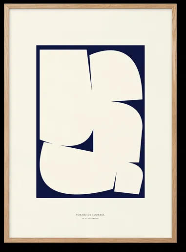 Peléton Shapes of Curves 05 50x70 Juliste