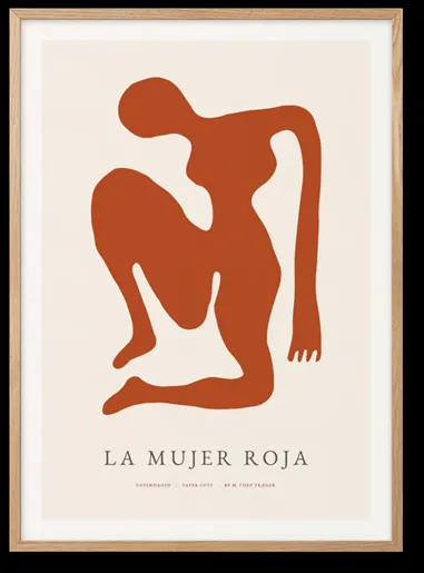 Peléton Red Woman 70x100 Juliste