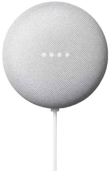 Google Nest Mini - Kalkinvalkoinen (Pohjoismainen versio)