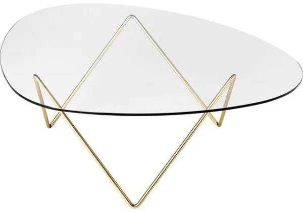 GUBI Pedrera Sohvapöytä Messinki