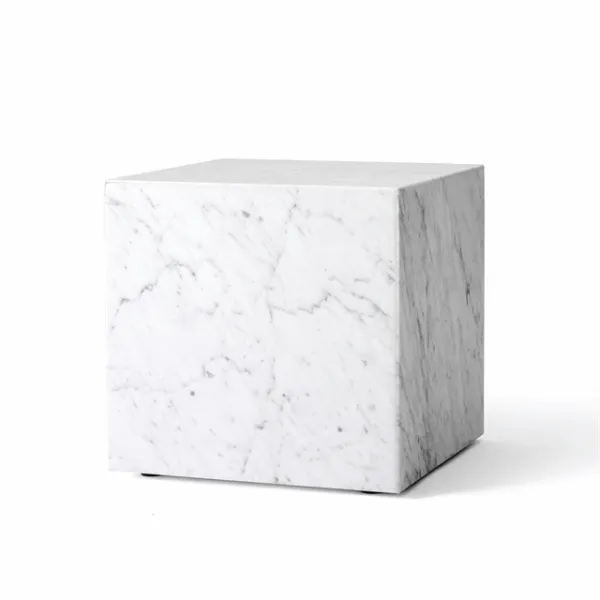Audo Plinth-sohvapöytä Kubik Carrara Marmori