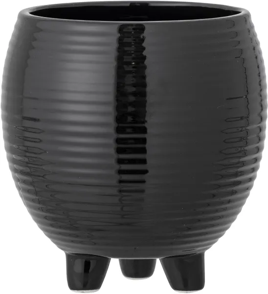 Arnel, Huonekasviruukku, musta, keramiikka