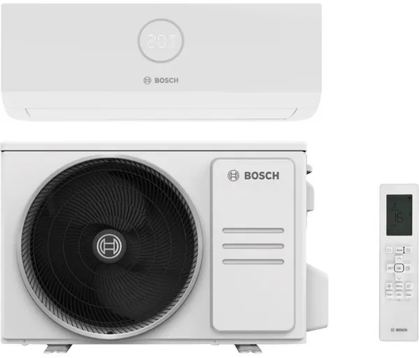 Bosch Climate 3000i 35 WE Ilma/Ilma-lämpöpumppu, 3,5 kW, 10–40 m², Valkoinen